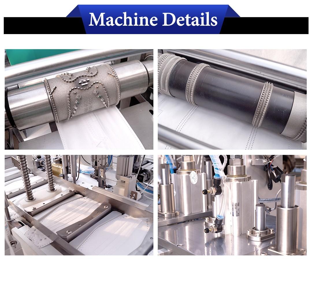 XEX medical mask making machine working for making mask-3