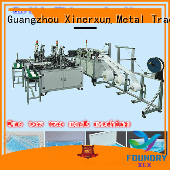 XEX automatic packaging equipment working for metal